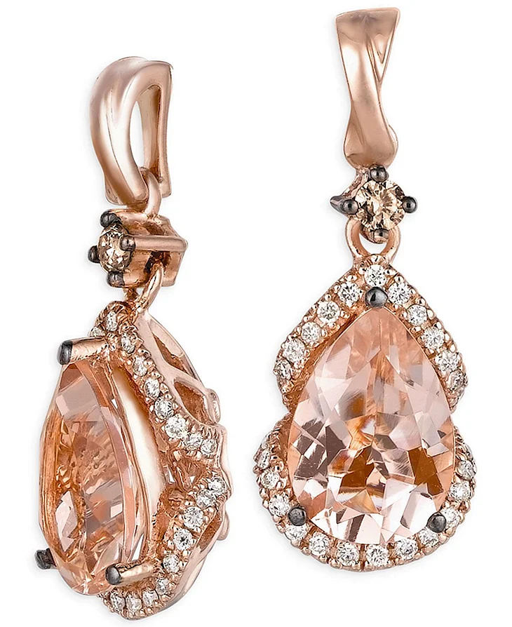 Золотые серьги le Vian