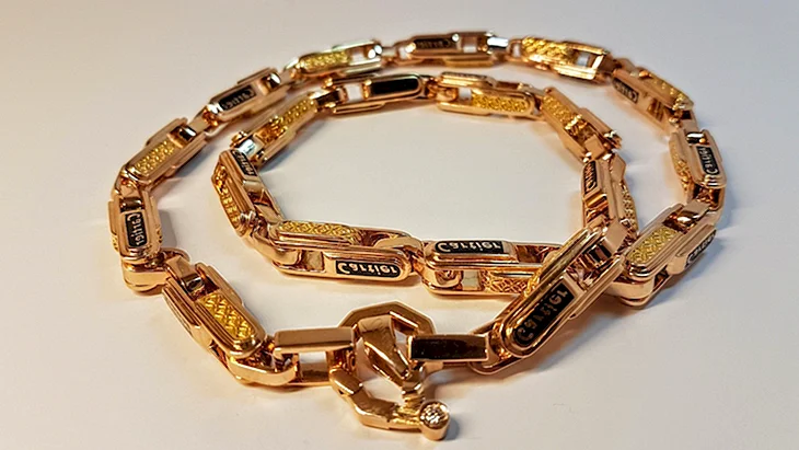 Золотые цепи Baraka Cartier