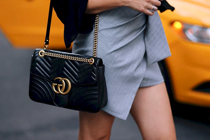 Звезды с сумочкой Gucci Marmont