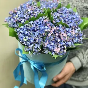 Букет незабудок