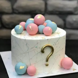 Gender Reveal Party торт