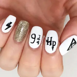 Маникюр Harry Potter