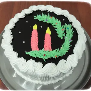 Новогодние торты из крема