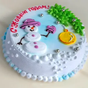 Новогодний торт