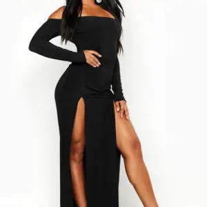 Платье с разрезами boohoo мини