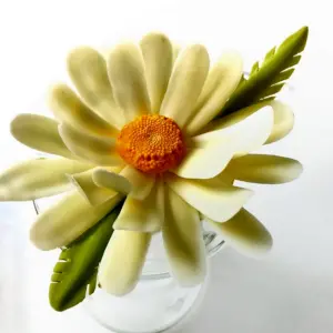 Ромашки из шоколада