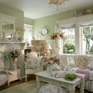Shabby Chic стиль в интерьере