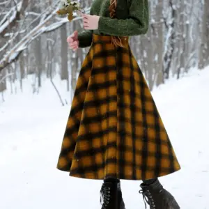 Шерстяная юбка