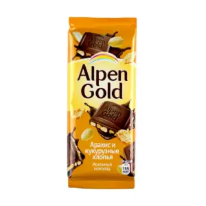 Шоколад Alpen Gold молочный 90гр