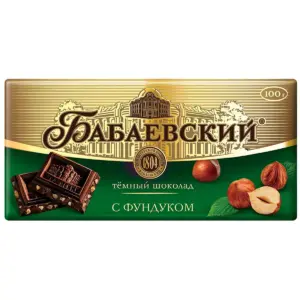 Шоколад Бабаевский с мандарином и грецким орехом 100 гр