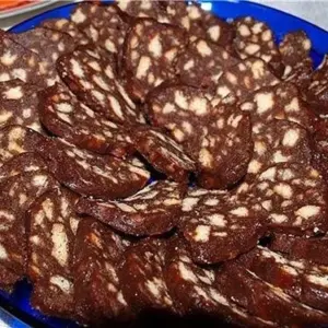 Шоколадная колбаска