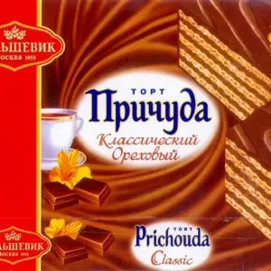 Шоколадный вафельный торт причуда