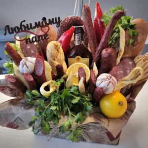 Съедобные букеты для мужчин