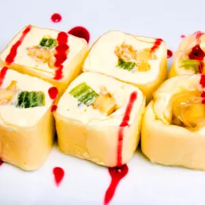Сладкие роллы с маскарпоне