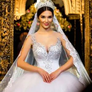 Свадебные платья Frida Xhoi XHEI принцесса 2019