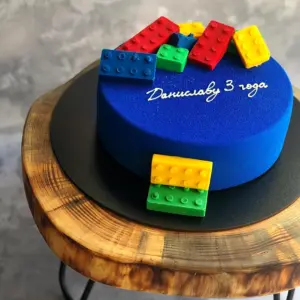 Торт лего для мальчика