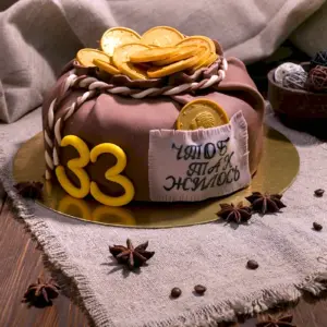 Торт на 40 лет мужчине