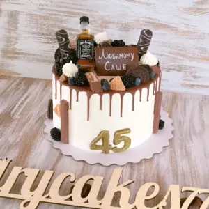 Торт на юбилей мужу 45 лет