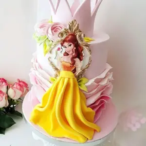 Торт с принцессами Disney