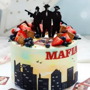 Торт в стиле мафия