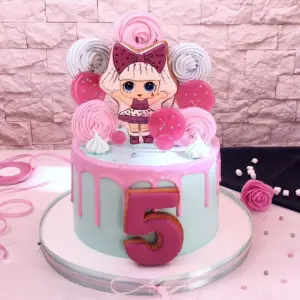 Тортик на 5 лет девочке