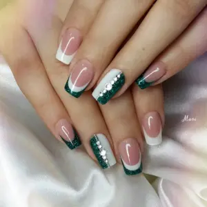 Выкладной френч зеленый