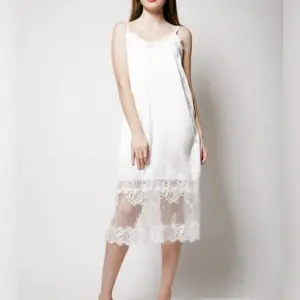 Zara платье комбинация с кружевом