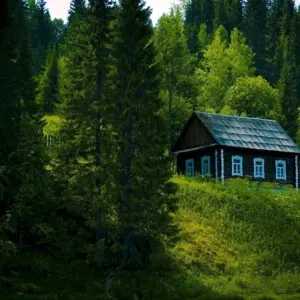Боровецкий лес дом отшельника