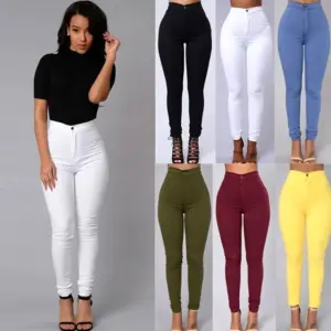 Брюки skinny High Waist
