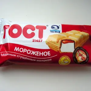 Челны холод мороженое ГОСТ пломбир
