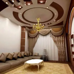 Гипсокартон потолок зал 2021