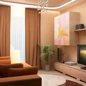 Интерьер гостиной в хрущевке