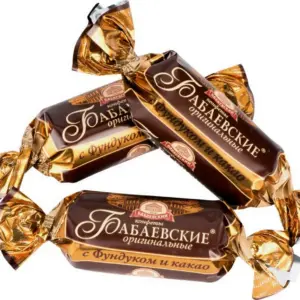 Конфеты Бабаевские оригинальные фундук и какао Бабаевский 14