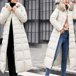 Куртка long Oversized down Coat женский