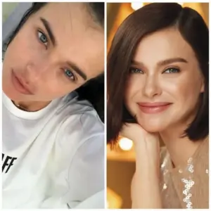 Лена Темникова без макияжа