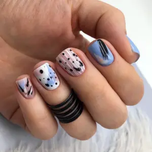 Маникюр на короткие