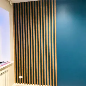 МДФ панель вертикальные рейки h2530