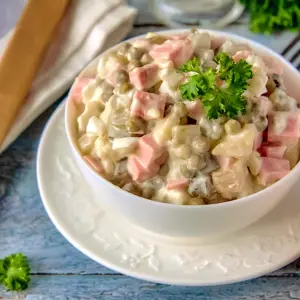 Оливье без моркови