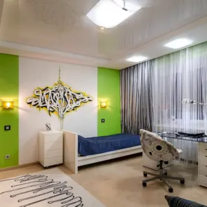 Потолок в комнате подростка