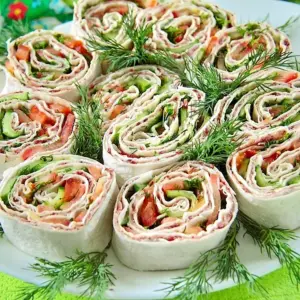 Рулет из лаваша