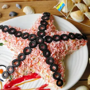 Салат морская звезда