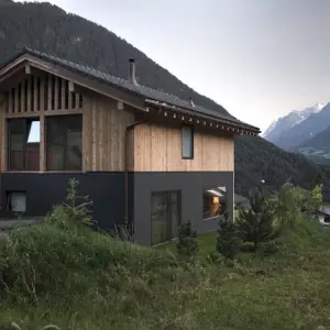 Шале в Альпах Швейцария