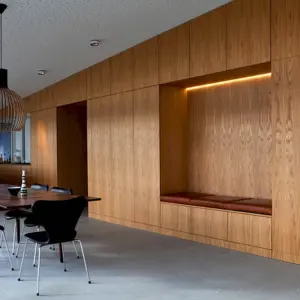 Шпонированные панели Wallhof Wood тик