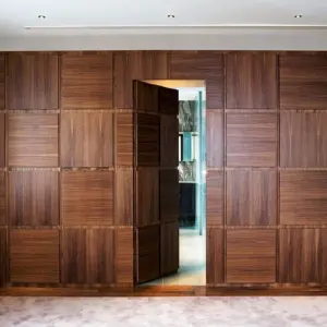 Шпонированные панели Wallhof Wood тик