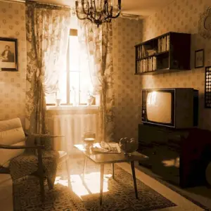 Советская квартира интерьер