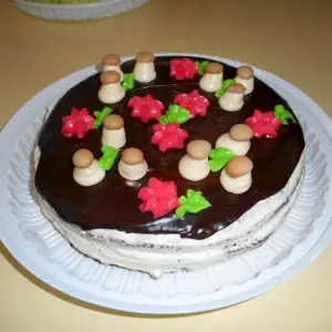 Советский торт Лесная Поляна