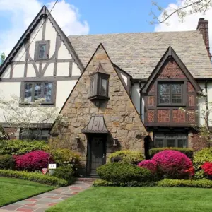 Стиль Тюдор Tudor Revival Cottage