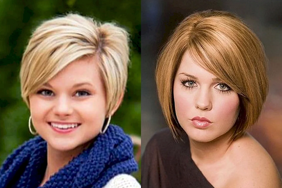 Pin by Mary Ardzijauskas on 3/16 | Thick hair styles, Short hair haircuts, Short hair with layers