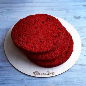 Торт красный бархат вельвет