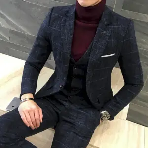 Твидовый костюм мужской тройка